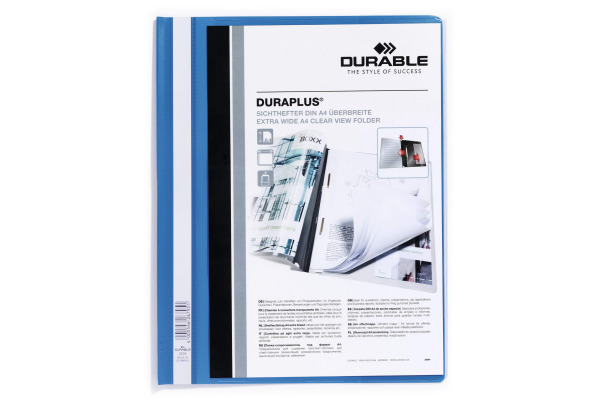 DURABLE Angebotshefter DURAPLUS 257906 für 100 Blatt A4 blau