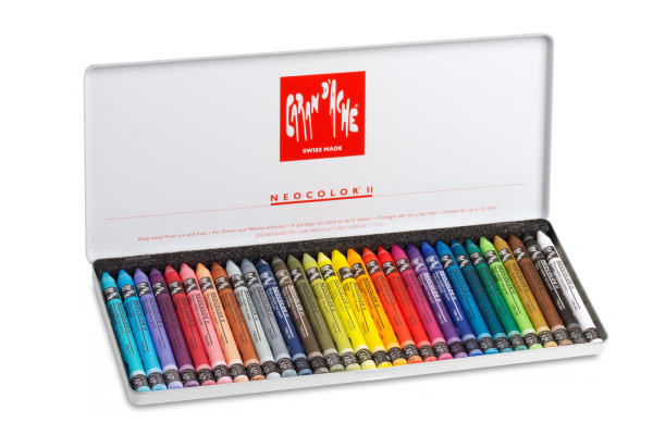 CARAN D'A Wachspastelle Neocolor II 7500.330 30-farbig assortiert