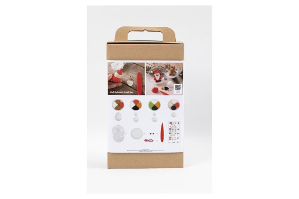 CREATIVCO Bastelset Weihnachtskugeln 1582317 4 assortiert