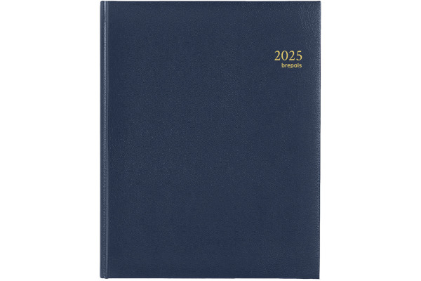 BREPOLS Agenda Concorde Lima Ku. 2027 26.3.0100 1W/2S blau 21x27cm