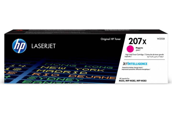 HP Toner-Modul 207X magenta W2213X CLJ Pro M255/282/283 2450 S.