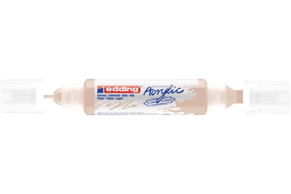 EDDING Acrylmarker 5400 double liner 5400-255 warmbeige