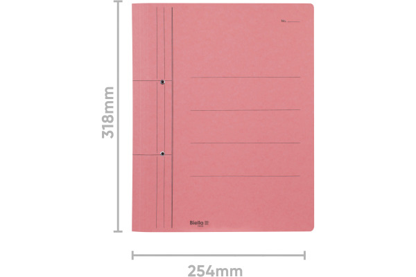 BIELLA Schnellhefter Spiral A4 16742045U rot