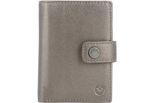 VALENTA Card Wallet Leather 588898 Luxe Metallic Bronze