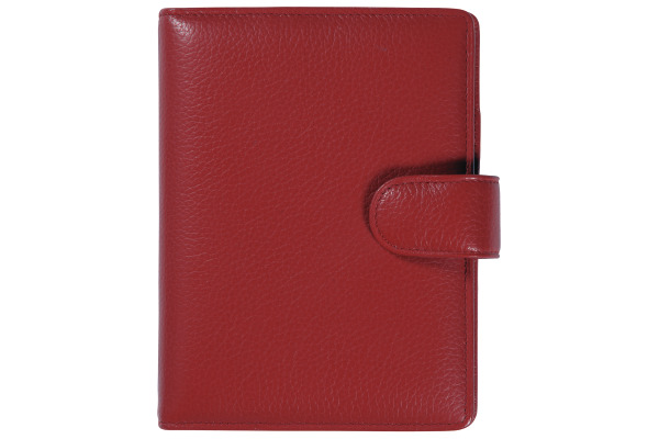 SUCCES Agenda Senior Ringbuch Cadiz 84536545U Leder rot 13x17.8cm