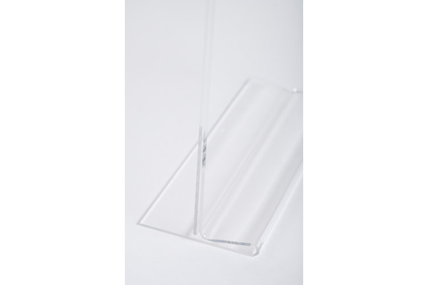EXACOMPTA Tischaufsteller A4 84158D transparent, T-Form hoch