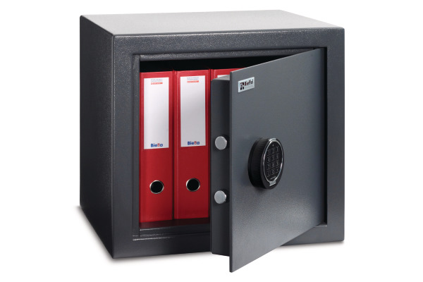 RIEFFEL Tresor EcoSafe 45x48x41cm A13475 Stahl, Elektronischem Schloss