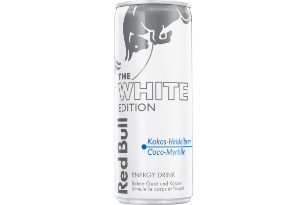 RED BULL Energy Drink Alu RC224090 White Edition 25 cl, 24 Stk.