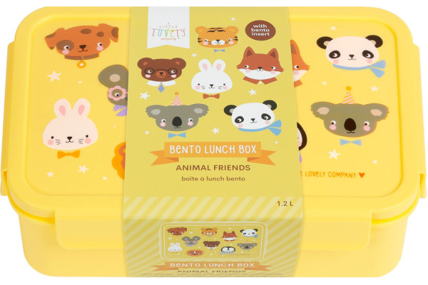 ALLC Lunch Box 22x7x14.5cm BBAFYE77 Animal Friends