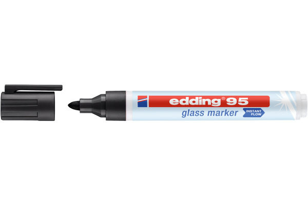 EDDING Glasmarker 95 95-001 schwarz
