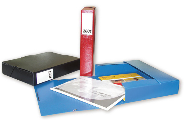 EROLA Sammelbox mit Gummizug A4 116 rot