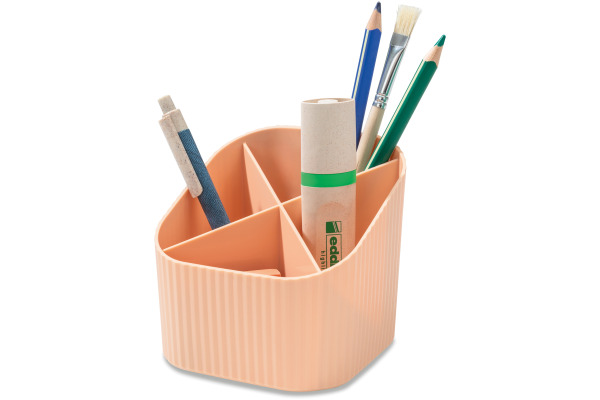 HAN Stifteköcher Re-X-LOOP 17238-881 pastellorange 4 Fächer
