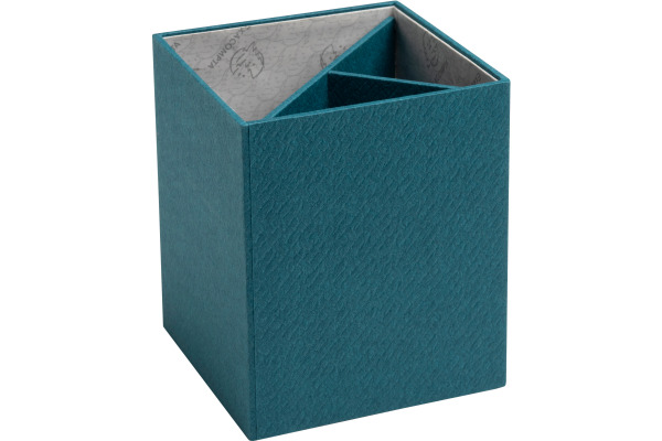 EXACOMPTA Stifteköcher OfficeByMe 67603E 3 Fächer, blau
