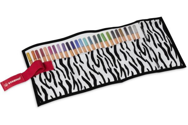 STABILO Rollerset Point 88 0.4mm CH8825080 Zebra 25 Stück