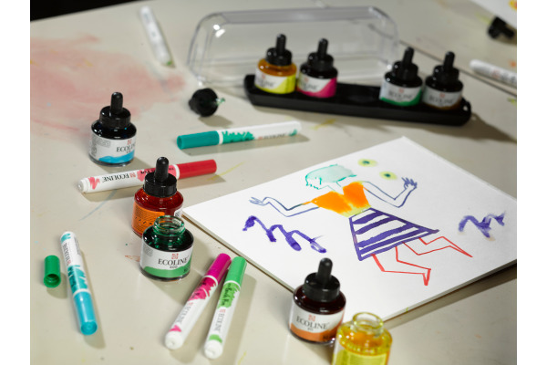 TALENS Deckfarbe Ecoline 30ml 11256401 bluish green