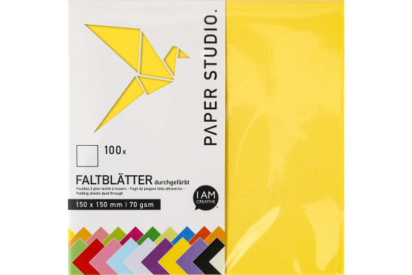 I AM CREA Faltblätter 4077.11 15x15cm, 100 Stück
