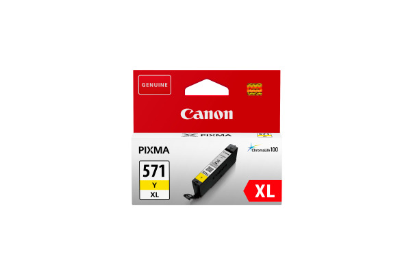 CANON Tintenpatrone XL yellow CLI-571XL PIXMA MG5750 11ml