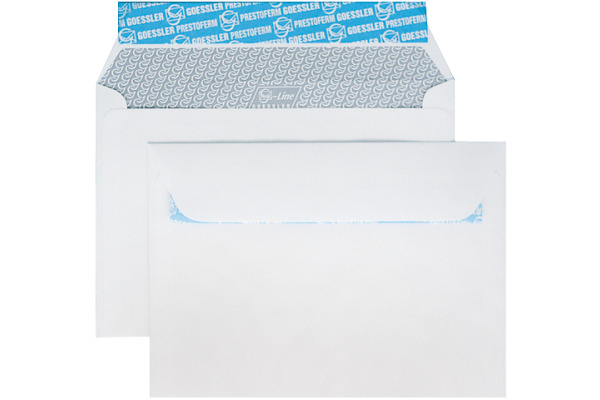 GOESSLER Couvert SV Fenster B6 2110 G-Line FSC , 100g 500 Stück