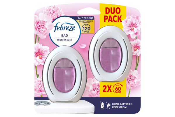 FEBREZE Bad Lufterfrischer 972113 Blütenhauch Duo 2x8ml