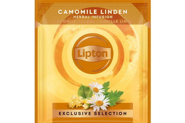 LIPTON Kamille - Linde Tee 4071222 25 Pyramiden