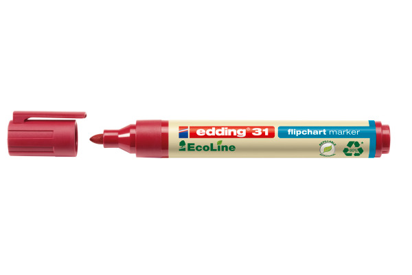 EDDING Flipchart Marker 31 1.5-3mm 31-2 rot