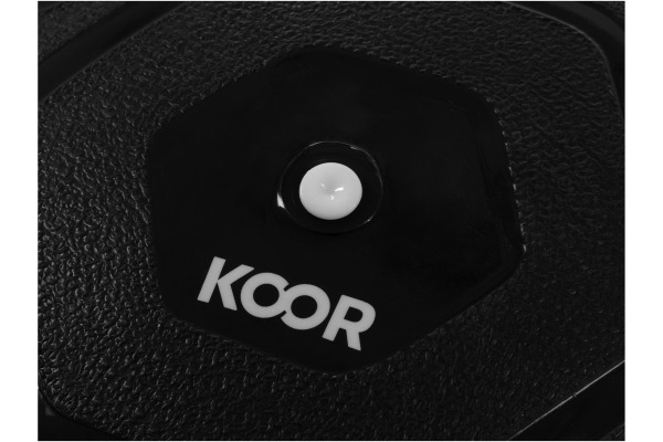 KOOR Gymnastikball 75cm F00922 schwarz