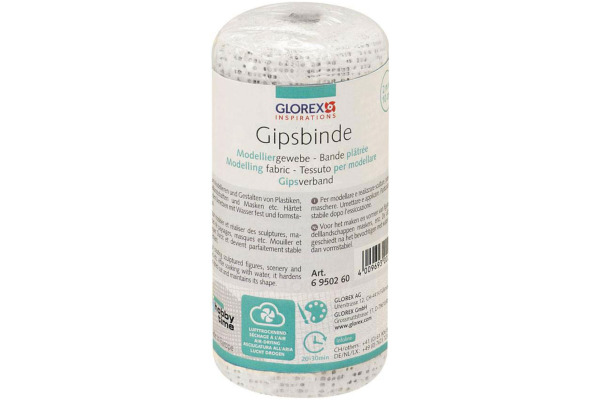 GLOREX Gipsbinde 10cmx2m 6950260 Modelliergewebe