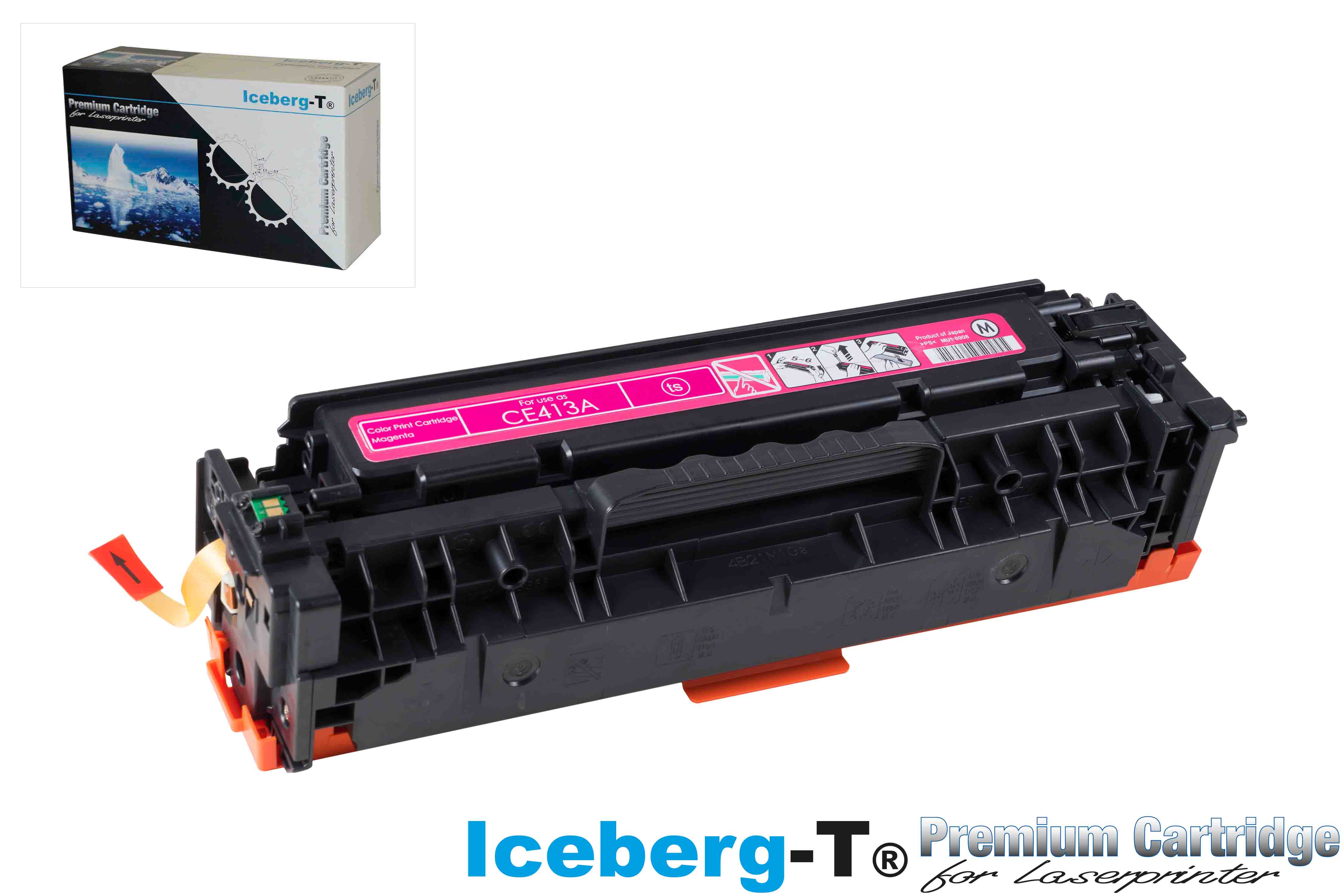 Iceberg-T Toner CE413A / 305A 2'600 Seiten, magenta