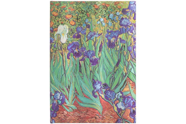 PAPERBLAN Notizbuch blanco Midi PB8205-7 VanGoghs Schwertlilie 72 Blatt
