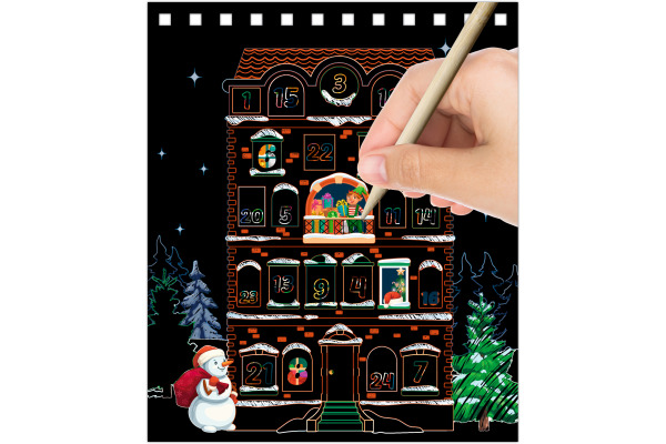 URSUS Kratzel-Adventskalender 24890000F