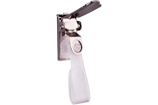 DURABLE Clips für Namensschild 810326 metall, Druckknopf 25 Stk.