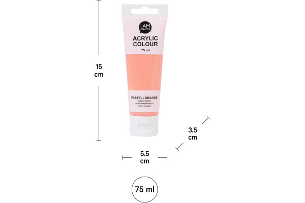 I AM CREA Acrylfarbe 75ml 2001.31 pastellorange