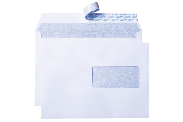 METTLER Couvert Fenster rechts C5 8064 100g ultraweiss,Laser 500 Stk.