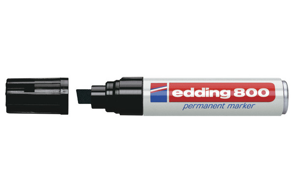 EDDING Permanent Marker 800 4-12mm 800-1 schwarz