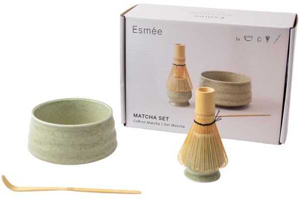 ESMÉE Matcha Tee Kit DS-191845 Keramik 4-teilig