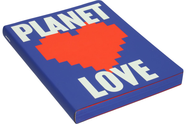 NUUNA Notizbuch GRAPHIC L A5 350056345 PLANET LOVE, dots 128 Blatt