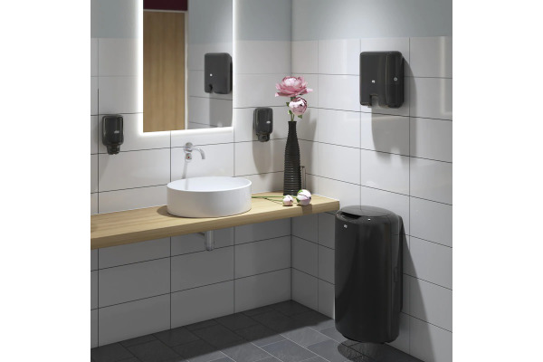 TORK Abfallbehälter B1 50lt 563008 schwarz 629x389x289mm