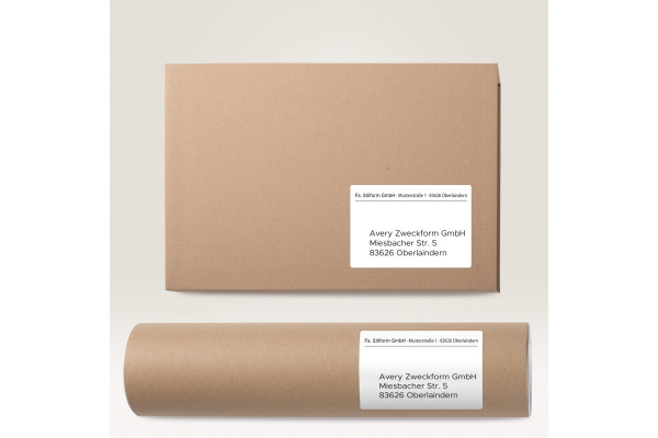 AVERY ZW. Universaletiketten 105x148mm 3483-200 weiss 880 Stk./200+20 Blatt