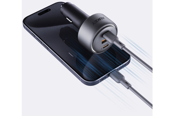 AUKEY Pathfinder PD Car Charger CC-P4 165W 3-Port