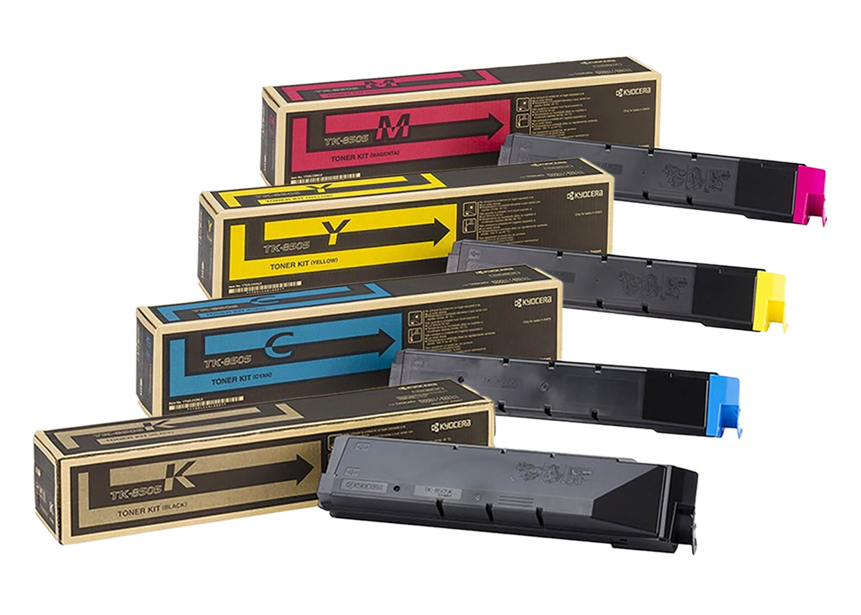 Original KYOCERA TK-8505 SET Multipack / Set mit allen vier Farben