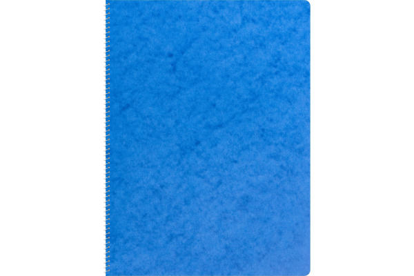 NOVOOO Spiralheft ass. A4 729783 kariert, 4mm, 80g 48 Blatt