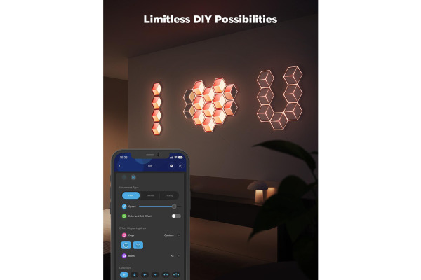GOVEE Glide Hexa Light Panels H606AC81 Hexa Ulta 7 Stück