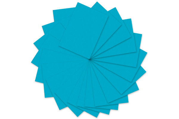 URSUS Tonzeichenpapier A4 2174635 130g, californiablau 100 Blatt