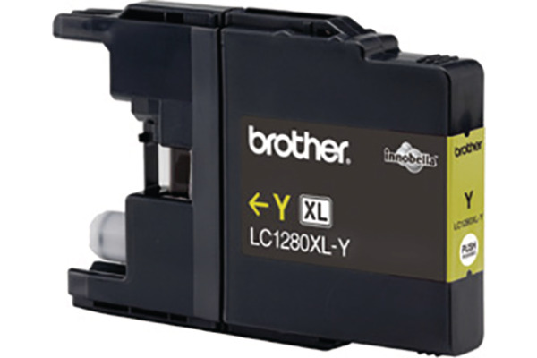 BROTHER Tintenpatrone HY yellow LC-1280Y MFC-J6510DW 1200 Seiten