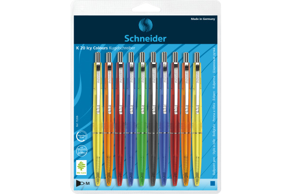 SCHNEIDER Kugelschreiber K20 Icy 73206 ass., 10 Stück