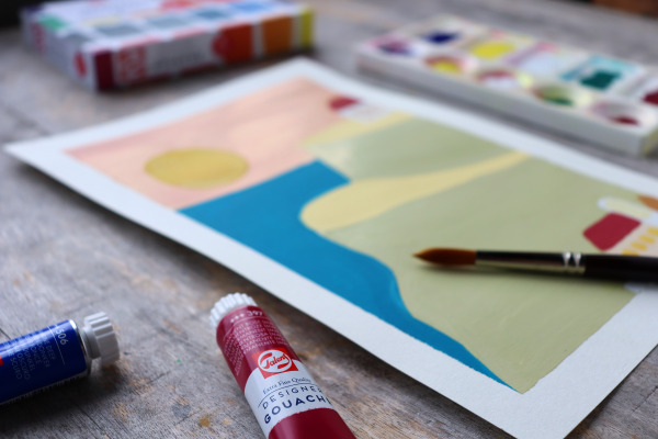 TALENS Gouache Designer 08820410 10 Farben à 20ml