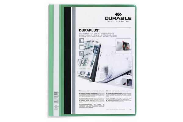 DURABLE Angebotshefter DURAPLUS 257905 für 100 Blatt A4 grün
