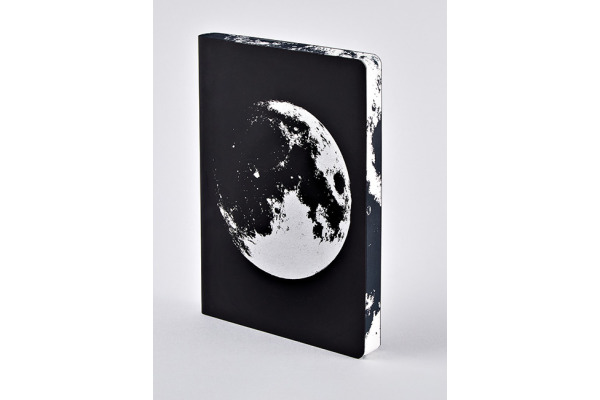 NUUNA Notizbuch GRAPHIC L A5 350055003 MOON, dots 128 Blatt