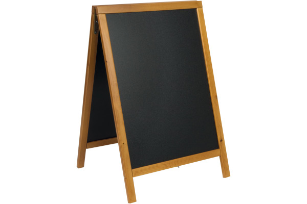 SECURIT Gehwegtafel m. Holzrahmen SBDW-TE-8 Holz 85x54.5x44cm