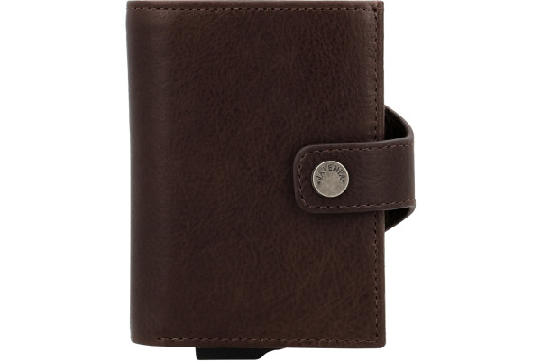 VALENTA Card Case Plus Wallet Luxe 589512 Chocolate